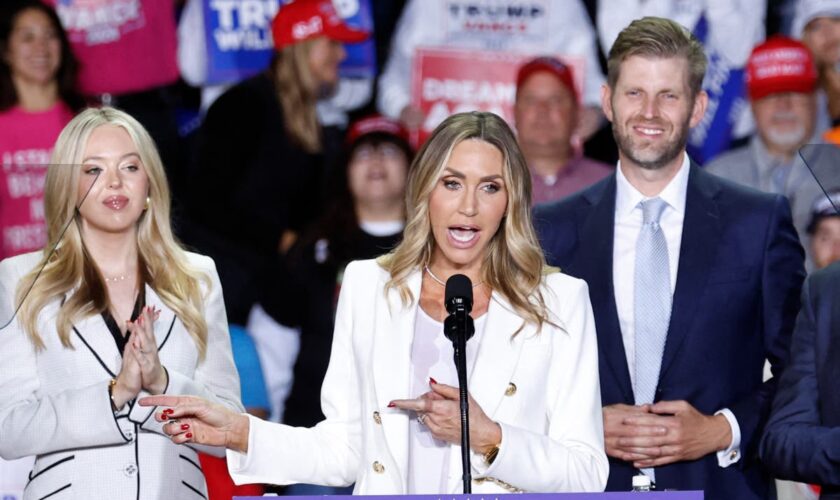 Aspiring musician, potential senator... and now clothes brand owner: Lara Trump’s latest career move