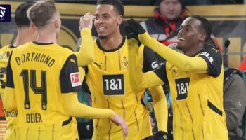 Fußball-Bundesliga: BVB gewinnt 4:0 gegen Freiburg