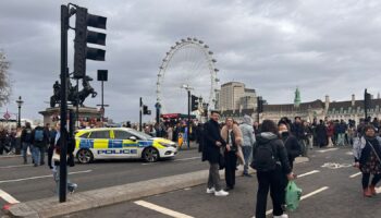 Westminster Bridge is closed with investigations ongoing.