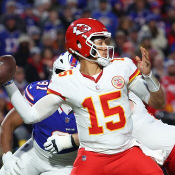 Patrick Mahomes fined $14,000 for 'violent gesture' while celebrating touchdown: report