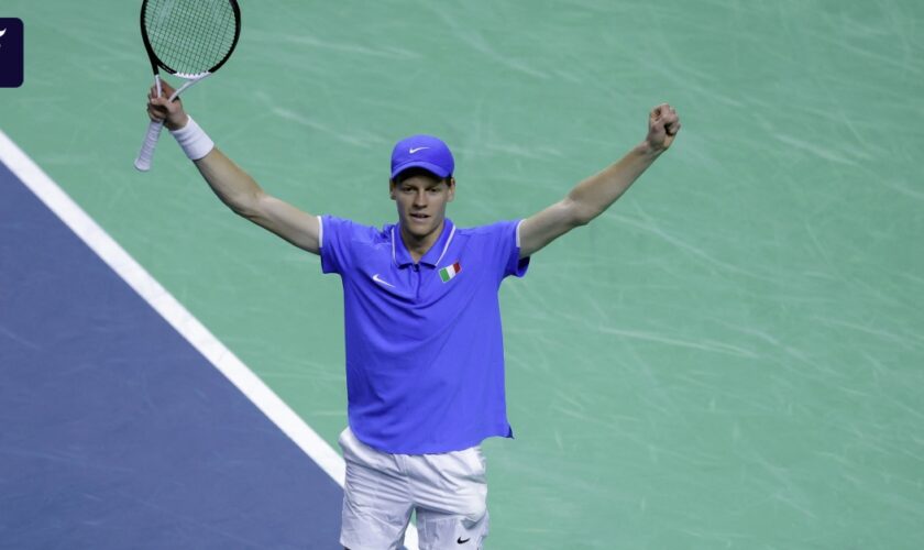 Tennis in Malaga: Sinner führt Italien zum Davis-Cup-Titel