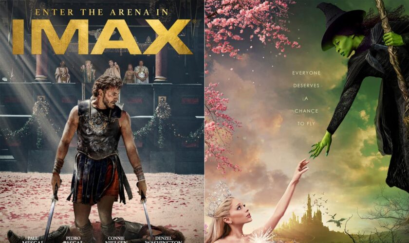 Is Glicked the new Barbenheimer? ‘Wicked’ and ‘Gladiator II’ storm the box office