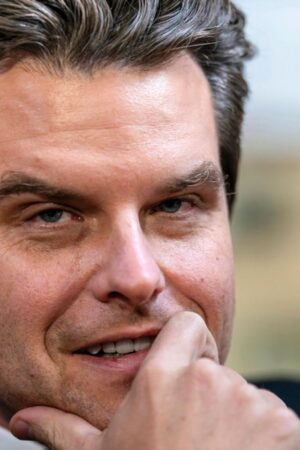 FILE...Rep. Matt Gaetz, R-Fla., appears before the House Rules Committee at the Capitol in Washington, Friday, Sept. 22, 2023.  (AP Photo/J. Scott Applewhite, File)