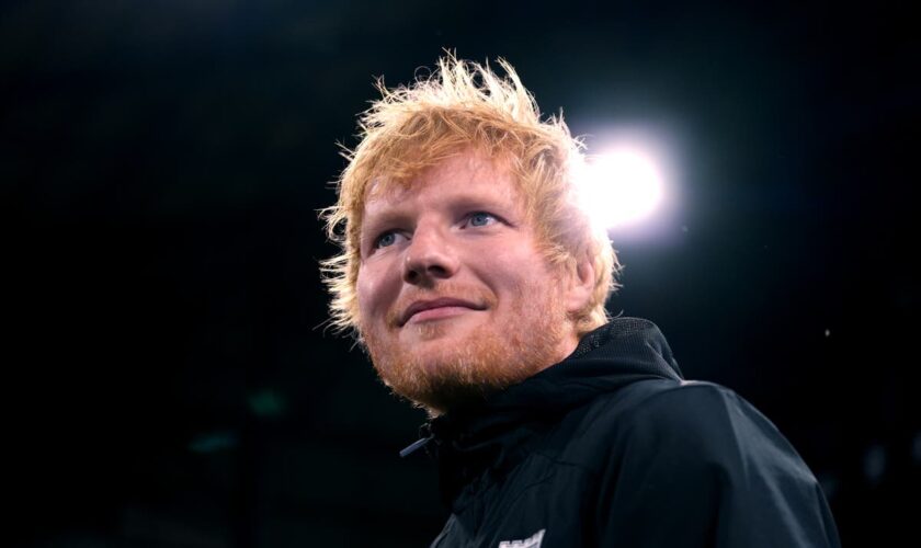 Ed Sheeran responds to criticism after crashing Ruben Amorim interview on Sky Sports