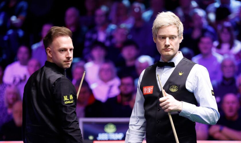 UK Championship snooker LIVE: Score and updates as play suspended in Judd Trump vs Neil Robertson