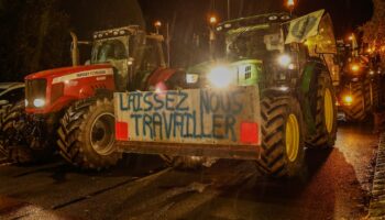 Manifestation nationale d'agriculteurs contre l'accord UE-Mercosur à Arras, le 18 novembre 2024