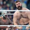 Jason Kelce recalls WrestleMania 40 experience, comments on pro wrestling being 'fake'