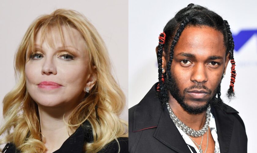 Courtney Love has ‘mad crush’ on ‘genius’ Kendrick Lamar and wants to work with him