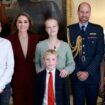 02/10/2024, London, UK. The Prince and Princess of Wales meeting young photographer Liz Hatton and family at Windsor Castle. Also pictured: Liz's mother Vicky, stepfather Aaron and brother Mateo. Picture by Andrew Parsons / Kensington Palace. Image downloaded from Kensington Palace Flickr account