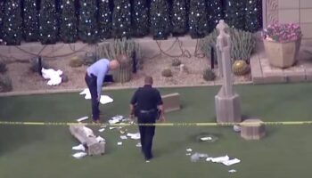 Eight-year-old boy critically injured after ‘solemn sprite’ statue fell on him at luxury Arizona resort