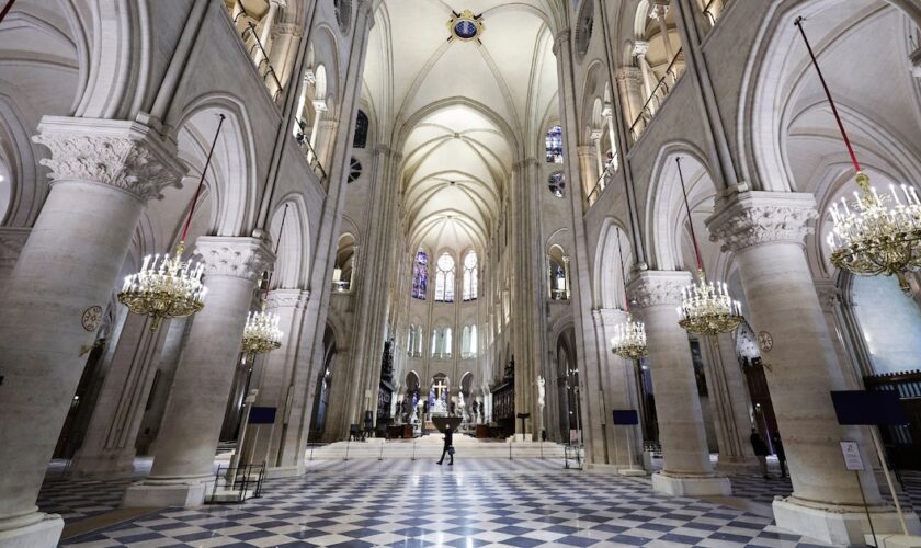 Notre-Dame de Paris le 29 novembre 2024