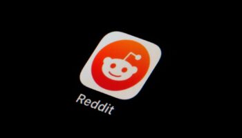 Reddit app on a smart phone. File pic: AP