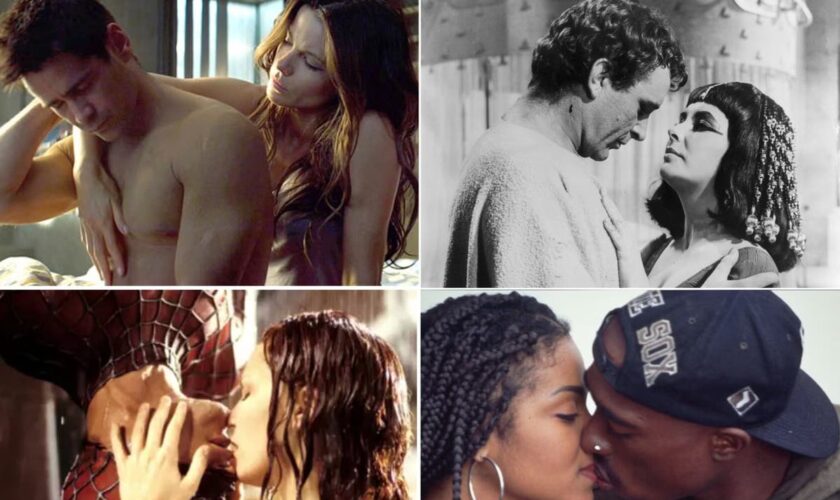 ‘Would you two mind if I say cut?’ 11 wild stories behind Hollywood kissing scenes