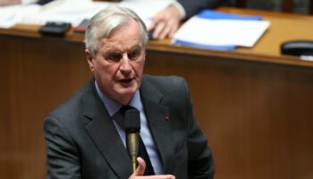 Le Premier ministre Michel Barnier le 19 novembre 2024 à l'Assemblée nationale à Paris