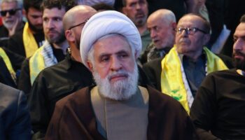 Le nouveau chef du Hezbollah libanais Naïm Qassem, le 5 avril 2024