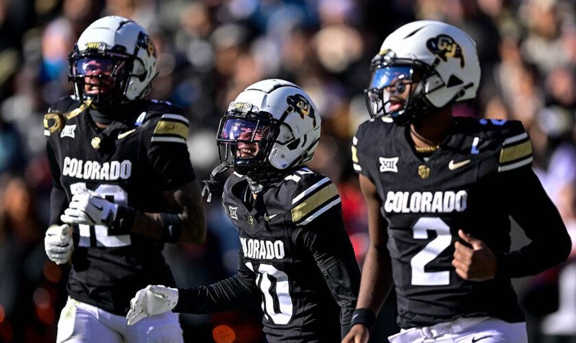 Colorado's Shedeur Sanders, Travis Hunter shine in likely final home game before going to NFL