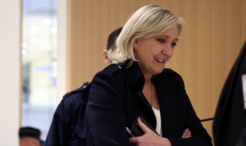 Marine Le Pen à Paris le 26 novembre 2024