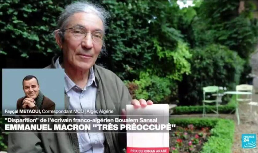 Algérie : "disparition" de l'écrivain franco-algérien Boualem Sansal