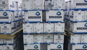 Aljarafesa envía agua embotellada a los afectados por la DANA en Valencia