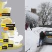 All the snow and wind warnings for this weekend revealed as Storm Bert hits UK