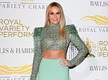 Amanda Holden steals the show in a glitzy green co-ord as she Sophie Ellis-Bextor and BGT winner Sydnie Christmas lead the red carpet arrivals at the 2024 Royal Variety Performance