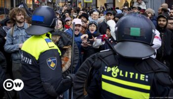 Amsterdam police break up banned pro-Palestinian rally