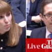 Angela Rayner faces Alex Burghart at deputy PMQs – UK politics live