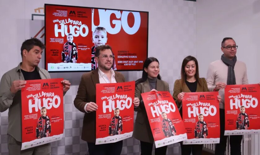 Artistas e instituciones se vuelcan en una gala solidaria para conseguir 'Una silla para Hugo'