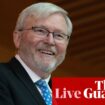 Australia news live: Kevin Rudd will remain as ambassador to US, PM says; bushfire warnings for Victoria’s west