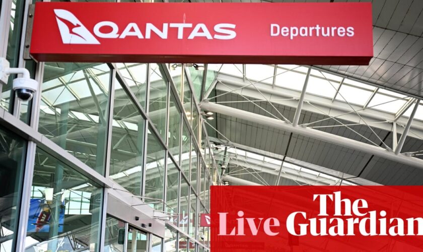 Australia news live: Qantas faces inquiry over use of airport slots; Chalmers warns ‘nobody wins from a trade war’