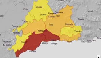 BREAKING: Spain flooding red warning activated over 'extreme risk' of bad weather on Costa Del Sol