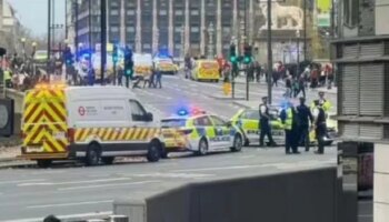 BREAKING: Westminster Bridge closed due to 'emergency incident' as 'hundreds' of officers swarm area