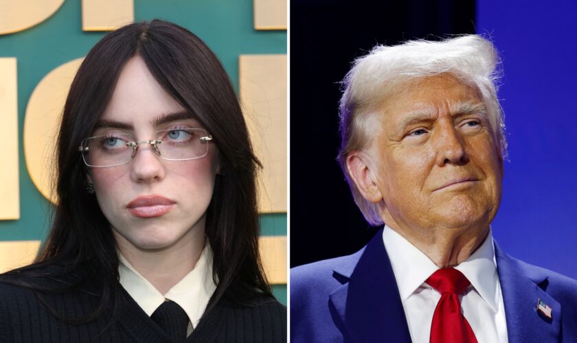 Billie Eilish pauses Nashville concert to eviscerate ‘predator’ Donald Trump