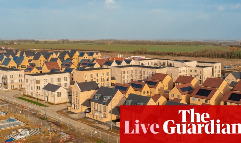 British house price growth slows more than expected; UK borrowing costs close to annual high after budget – business live