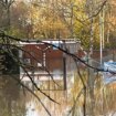 Chippenham town centre under water after Storm Bert floods wreak havoc