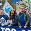 Chris Packham joins thousands marching through London to demand action to tackle Britain's polluted rivers and coastline with TV presenter calling for Labour to deal with the 'absolute crisis'