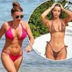 Coleen Rooney's 'battle to be Queen of the Jungle shower: WAG hits the gym to match Maura Higgins on I'm A Celebrity'