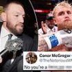 Conor McGregor sends Jake Paul astonishing six-word response after YouTube boxer taunted UFC star following sexual assault verdict in now-deleted social media post