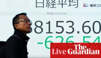 Dollar gains and stocks drop on Trump tariff threats – business live