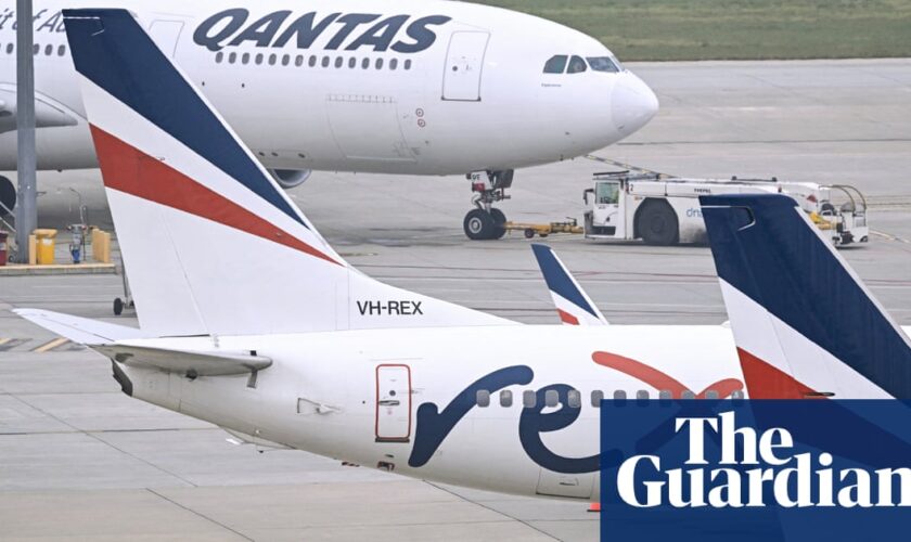 Domestic airfares surge by 13% following collapse of Rex flights between capital cities