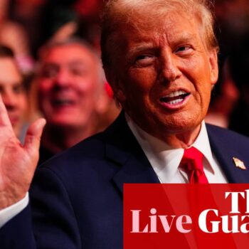 Donald Trump picks big tech critic and co-author of Project 2025 Brendan Carr to lead FCC – US politics live