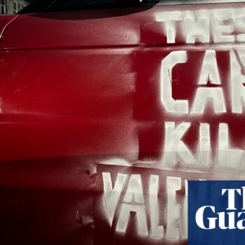 Edinburgh activists target SUVs in solidarity with Spain’s flood victims