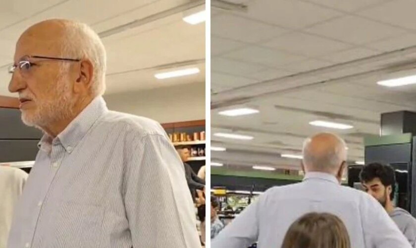 El dueño de Mercadona, Juan Roig, se enfrenta a varios provocadores que le increparon en uno de sus supermercados