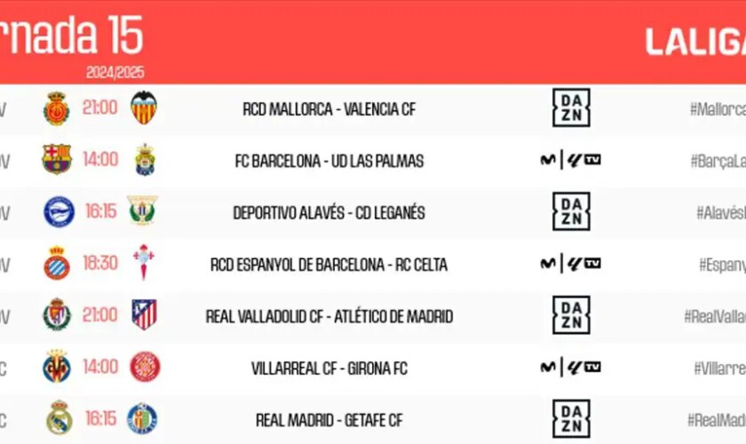 El partido Real Sociedad - Real Betis se jugará el 1 de diciembre