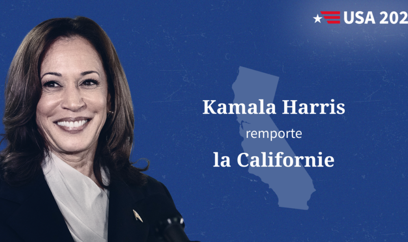 Élection présidentielle américaine : Kamala Harris vainqueur en Californie, dans l’Oregon et l’État de Washington