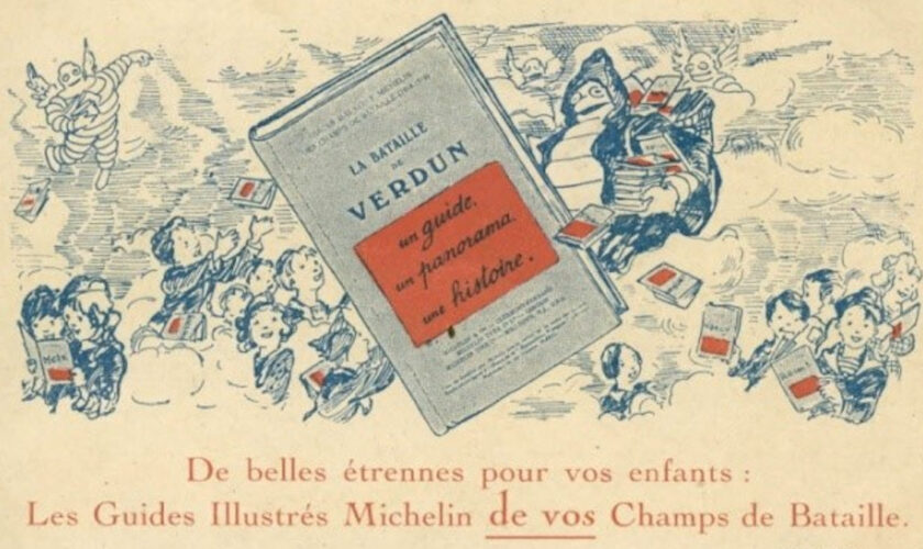 En 1917, le Guide Michelin proposait de visiter les champs de bataille de la Première Guerre mondiale