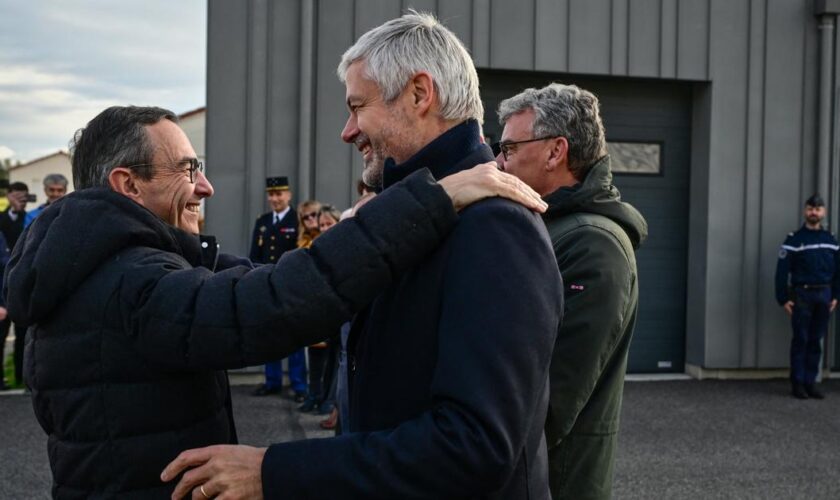 En Haute-Loire, la bonne entente de circonstance entre Wauquiez et Retailleau