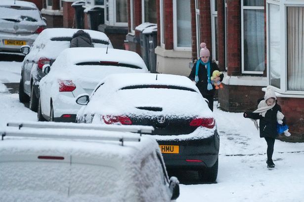 Every area where temperatures will drop below freezing as Brits brace for snow