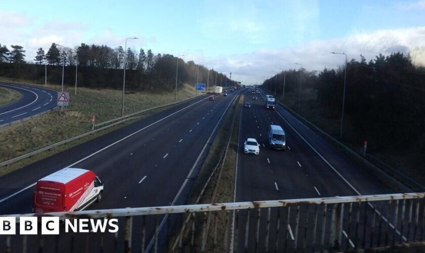 Four arrests after M62 crash during police pursuit