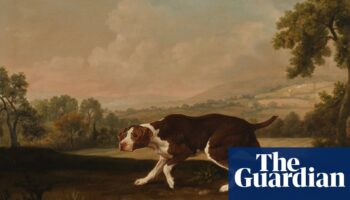 George Stubbs dog painting expected to reach up to £2m at auction